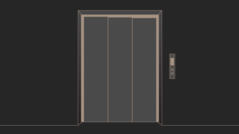 WIITRAC-Automobile-Elevator-Landing-Door-Series-Side-Opening-and-Three-Folded-Type