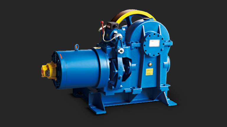 Wiitrac-Cargo-Lift-Advanced-Technology-Geared-Asynchronous-Traction-Machine