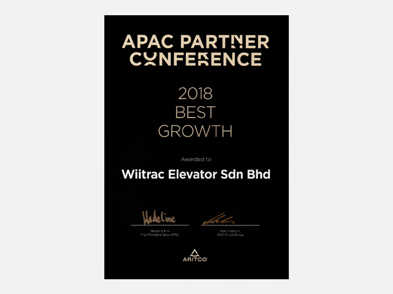 WIITRAC-APAC-Conference-2018-Best-Growth-Award